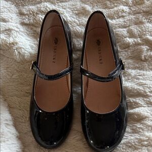 Chic Black Kids Dress Shoes with Buckle Mary Janes